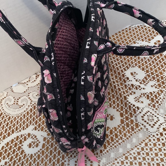 Vera Bradley Pink Elephant Shoulder Tote - Picture 5 of 12